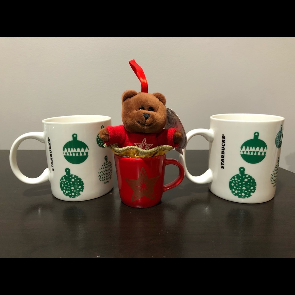Starbucks LE 2016-2018 Christmas bundle of 4